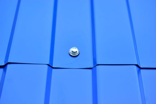 Exposed fastener metal roofing
