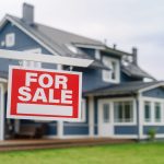 Indiana home with a for sale sign